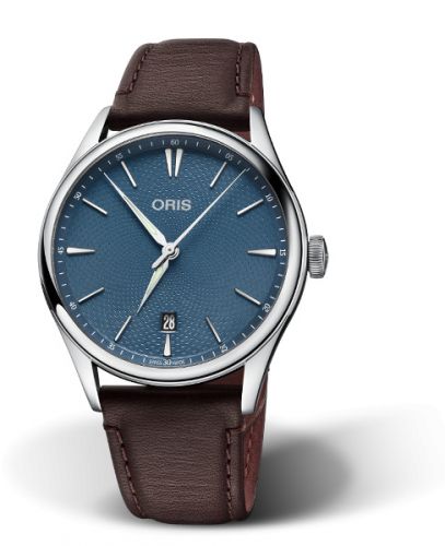 Oris Artelier Date 40 Stainless Steel Blue
