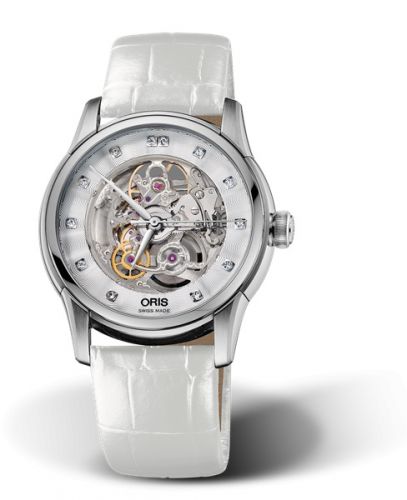 Oris Artelier Skeleton 40.5 Diamonds
