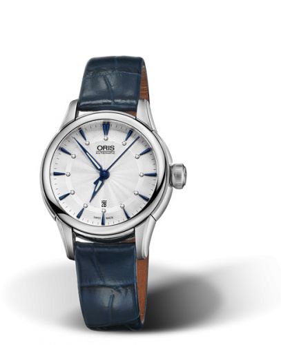 Oris Artelier Date Diamonds 31 Stainless Steel Silver