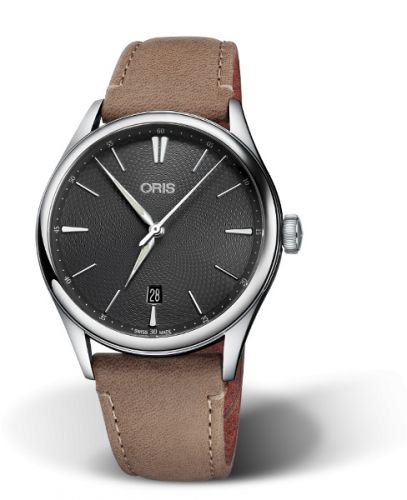 Oris Artelier Date 40 Stainless Steel Grey