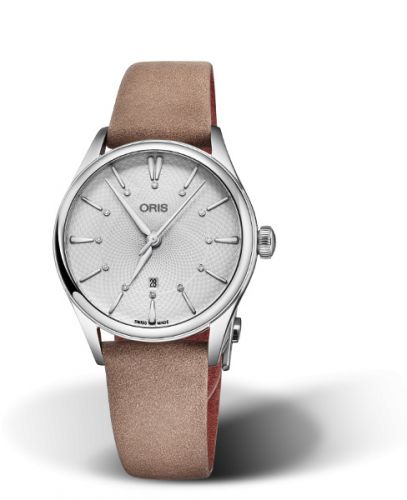Oris Artelier Date Diamonds 33 Stainless Steel Silver