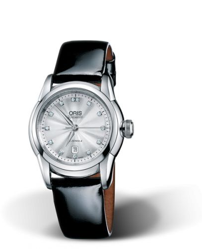 Oris Artelier Date Diamonds 31 Stainless Steel Silver