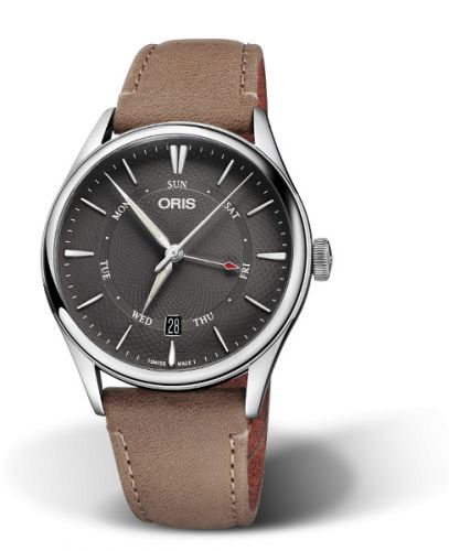 Oris Artelier Pointer Day Date 40 Stainless Steel Grey