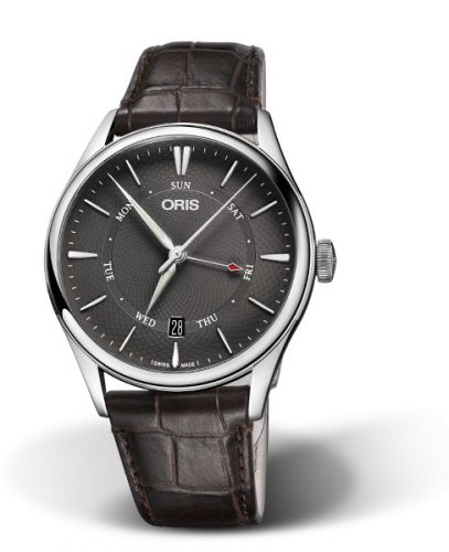 Oris Artelier Pointer Day Date 40 Stainless Steel Grey