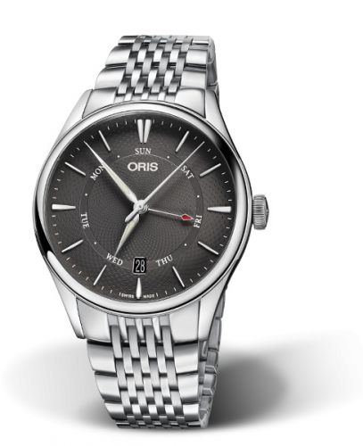 Oris Artelier Pointer Day Date 40 Stainless Steel Grey Bracelet