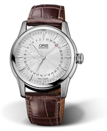 Oris Artelier Small Second Pointer Day 42 Stainless Steel Silver