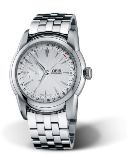 Oris Artelier Small Second Pointer Date 42.5 Stainless Steel Silver Bracelet