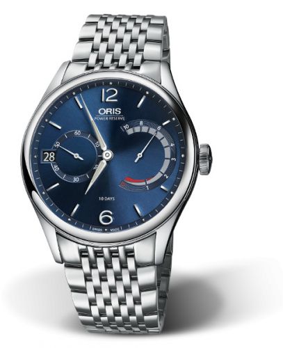 Oris Artelier Calibre 111 Stainless Steel Blue Bracelet