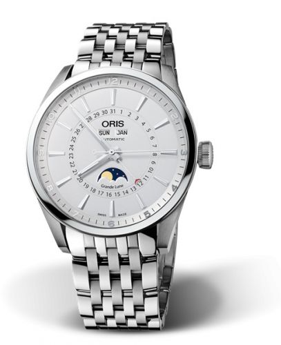 Oris Artix Complication Stainless Steel Silver Bracelet
