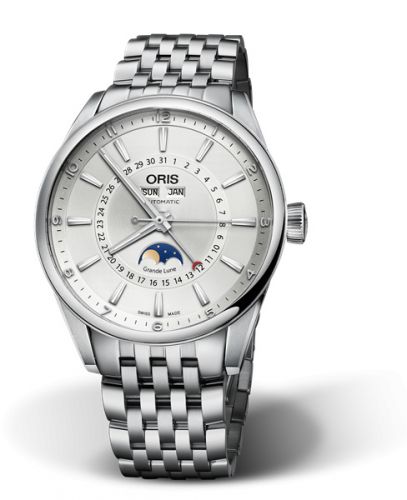 Oris Artix Complication Stainless Steel Silver Bracelet