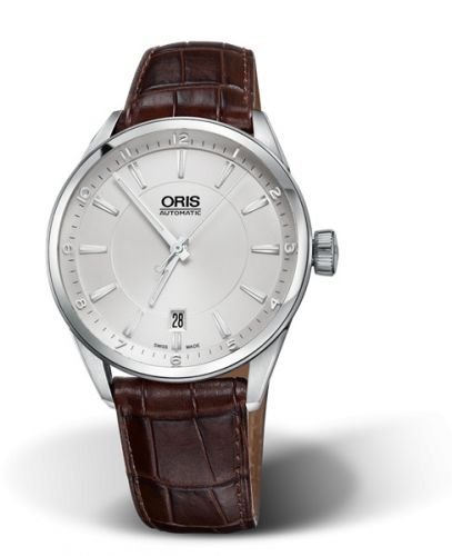 Oris Artix Date 39 Stainless Steel Silver