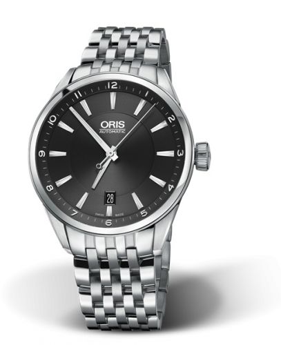 Oris Artix Date 39 Stainless Steel Black Bracelet