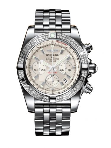 Breitling Chronomat 44 Stainless Steel Diamond Sierra Silver Bracelet