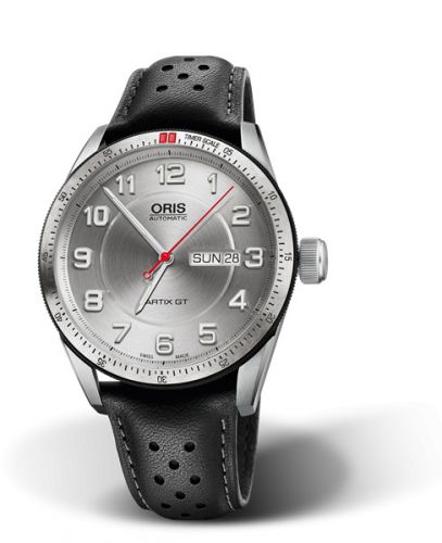 Oris Artix GT Day Date Stainless Steel Silver