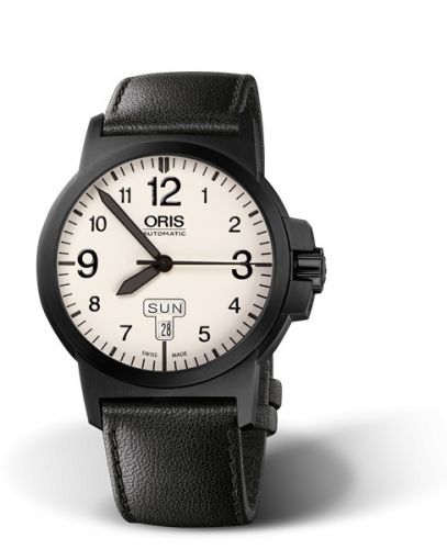 Oris BC3 Advanced Day Date DLC White Leather