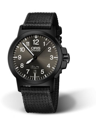 Oris BC3 Advanced Day Date DLC Black Fabric