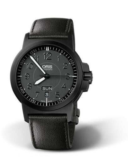 Oris BC3 Advanced Day Date DLC Black Leather
