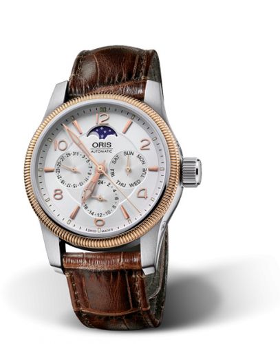 Oris Big Crown Complication Stainless Steel - Rose Gold Silver