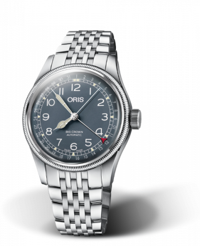 Oris Big Crown Pointer Date 40 Stainless Steel Blue Bracelet