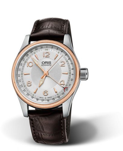 Oris Big Crown Pointer Date 40 Stainless Steel - Rose Gold Silver