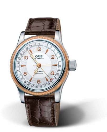 Oris Big Crown Pointer Date 40 Stainless Steel - Rose Gold Silver