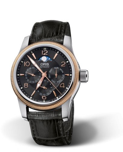 Oris Big Crown Complication Stainless Steel - Rose Gold Black
