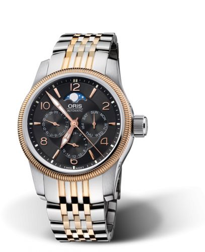 Oris Big Crown Complication Stainless Steel - Rose Gold Black Bracelet
