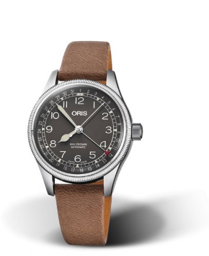 Oris Big Crown Pointer Date 36 Stainless Steel Black