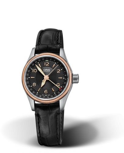Oris Big Crown Pointer Date 29 Stainless Steel - Rose Gold Black