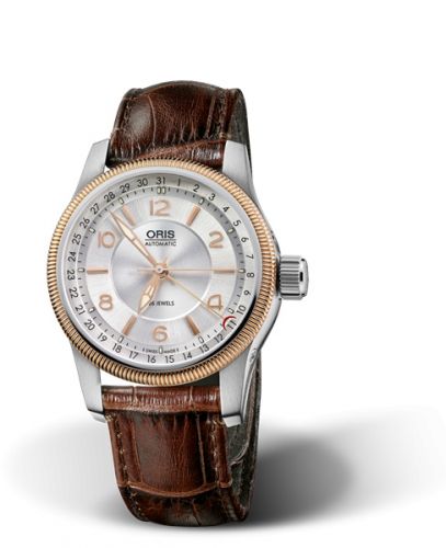 Oris Big Crown Pointer Date 40 Stainless Steel - Rose Gold Silver