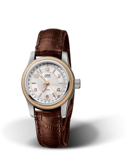 Oris Big Crown Pointer Date 30 Stainless Steel - Rose Gold Silver Bracelet