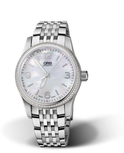 Oris Big Crown Diamonds 38 Stainless Steel - Diamond MOP Bracelet