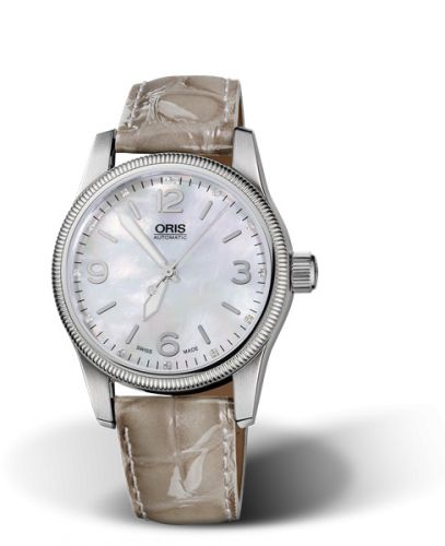 Oris Big Crown Diamonds 38 Stainless Steel MOP
