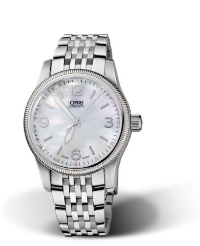 Oris Big Crown Diamonds 38 Stainless Steel MOP Bracelet