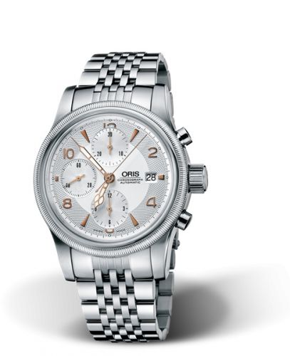 Oris Big Crown Chronograph Stainless Steel Silver Bracelet