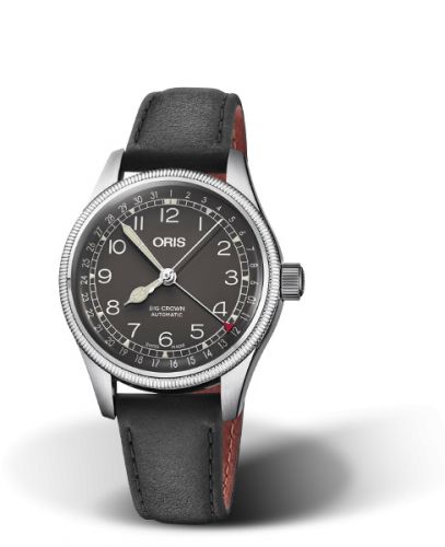 Oris Big Crown Pointer Date 36 Stainless Steel Black