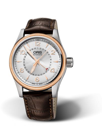 Oris Big Crown Pointer Date 40 Stainless Steel - Rose Gold Silver