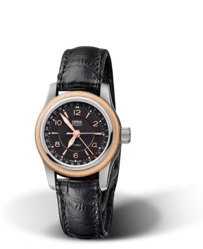 Oris Big Crown Pointer Date 30 Stainless Steel - Rose Gold Black