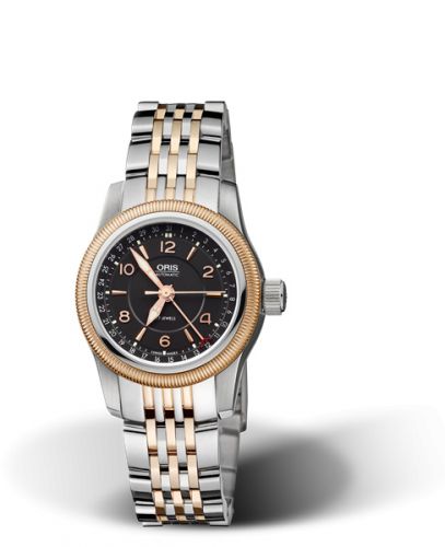 Oris Big Crown Pointer Date 30 Stainless Steel - Rose Gold Black Bracelet