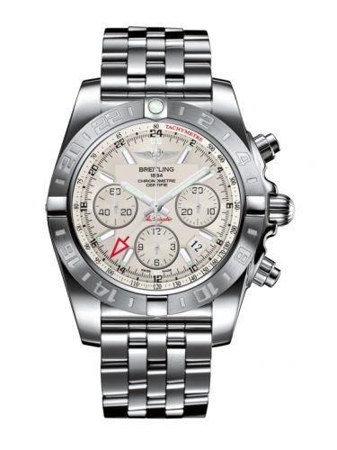 Breitling Chronomat 44 GMT Stainless Steel Sierra Silver Bracelet