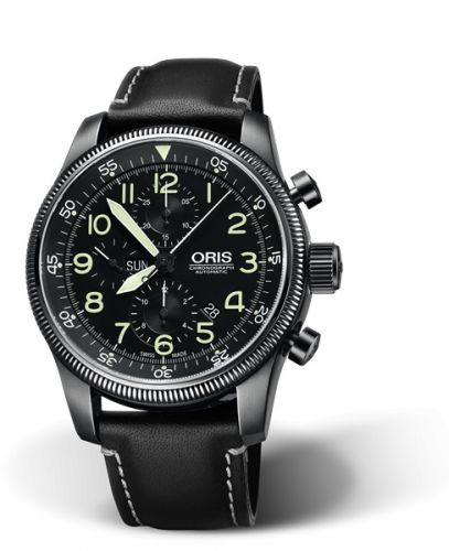 Oris Big Crown Timer Chronograph Grey Black