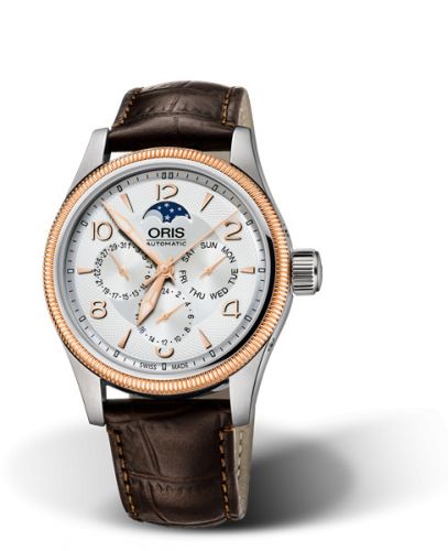 Oris Big Crown Complication Stainless Steel - Rose Gold Silver