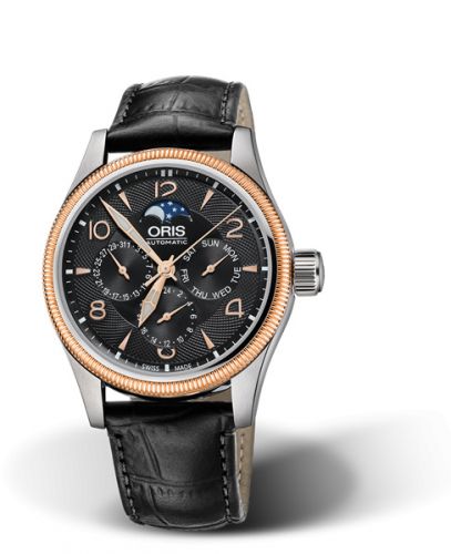 Oris Big Crown Complication Stainless Steel - Rose Gold Black