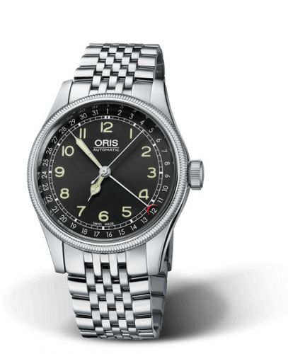 Oris Big Crown Original Pointer Date 40 Stainless Steel Black Bracelet
