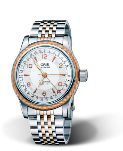 Oris Big Crown Pointer Date 40 Stainless Steel - Rose Gold Silver Bracelet