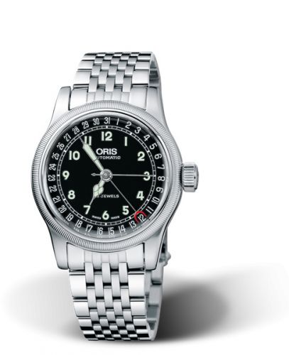 Oris Big Crown Pointer Date 36 Stainless Steel Black Bracelet