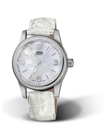 Oris Big Crown Diamonds 38 Stainless Steel MOP