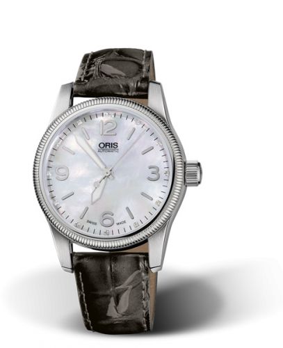 Oris Big Crown Diamonds 38 Stainless Steel MOP