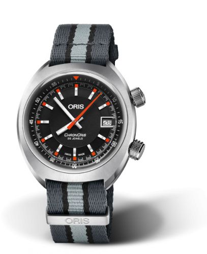 Oris Chronoris Date Black NATO