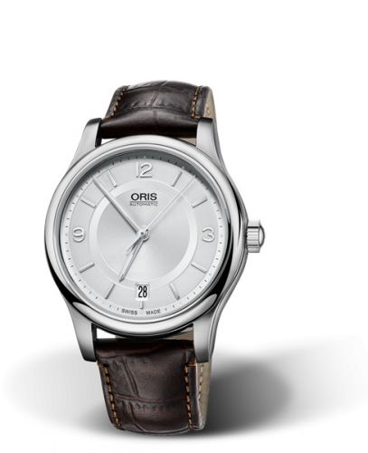 Oris Classic Date 37 Stainless Steel Silver
